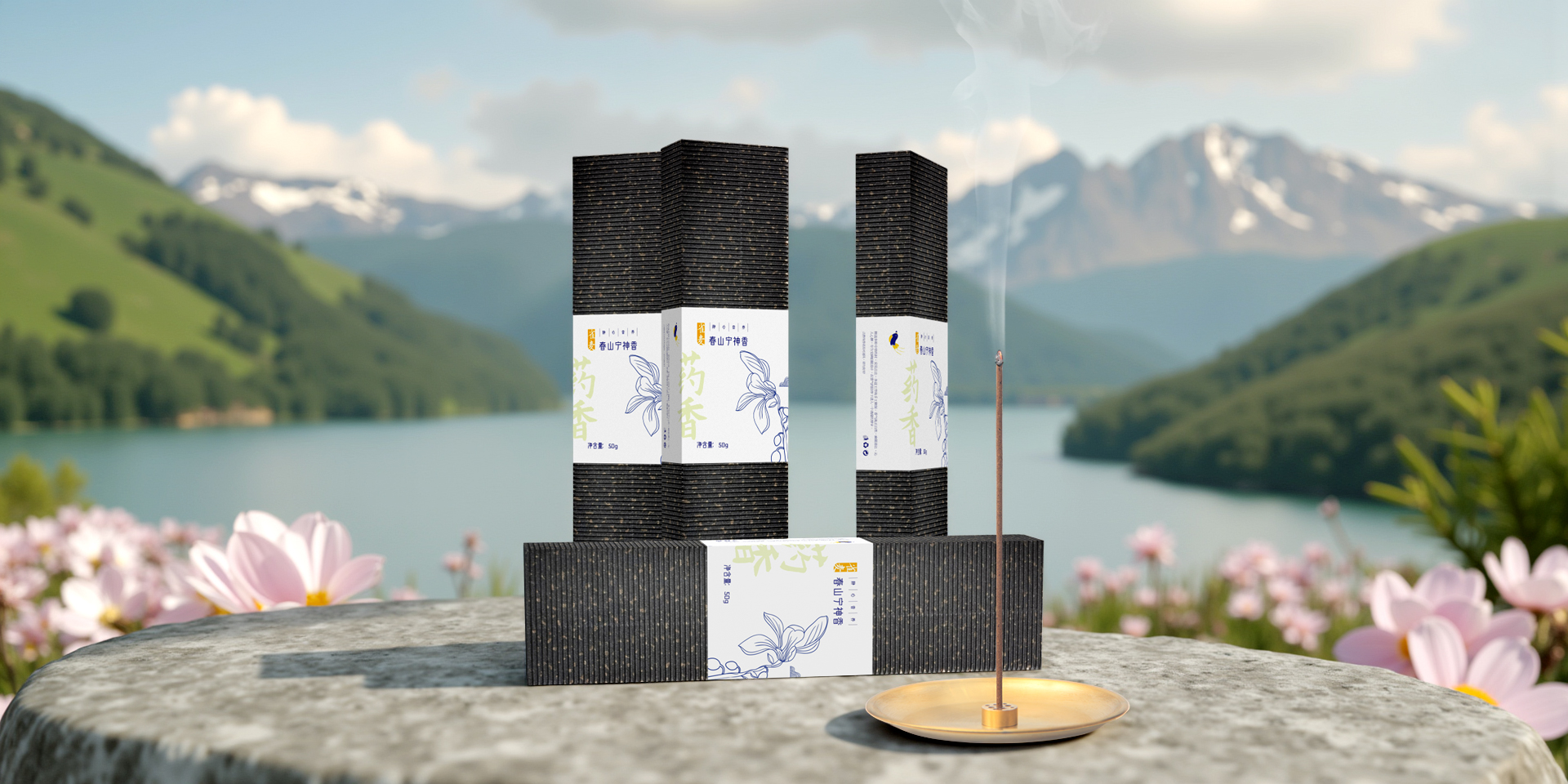 春山宁神香，一幅可呼吸的山水灵境